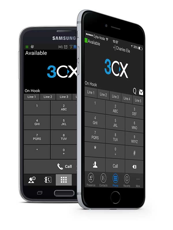VENTUNOCENTO: Centralino 3XC telefono Voip con sistema Android